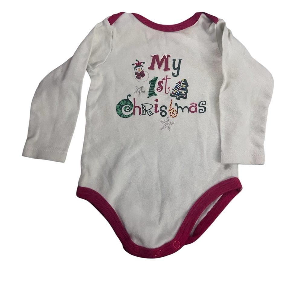 Babies my first Christmas onesie
